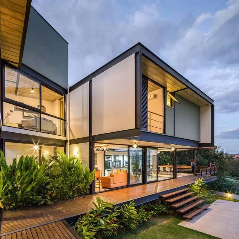 Casas Modulares em Aço: Robustez e Modernidade na Construção